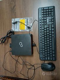 Fujitsu, Mini Pc Pronto all'Uso, Computer Fisso