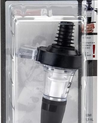 DISPENSER VERTICALE DOSATORE PER BOTTIGLIE APPESE