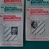 Settimana enigmistica anno 1938