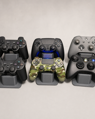 Porta Joystick Doppio, Supporto per joystick