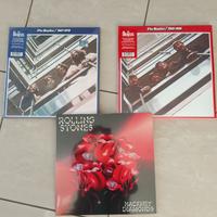 beatles + rolling stones  vinili colorati