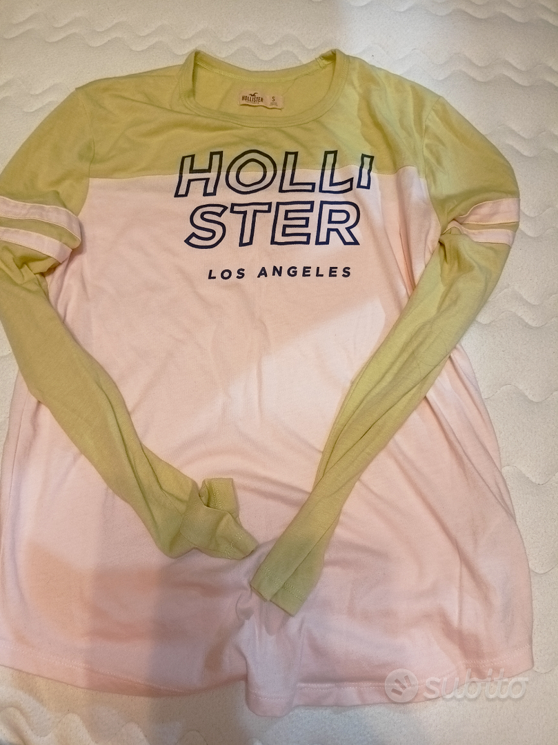 Hollister magliette cheap maniche lunghe