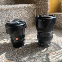 Tamron 28-75 e viltrox 16mm