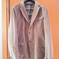 Giacca Uomo in velluto color marrone