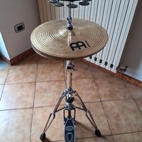 Asta Hi Hat Millenium Pro + piatti Meinl 14"