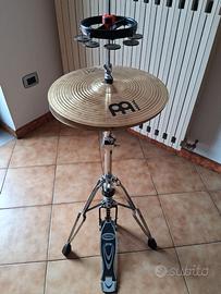 Asta Hi Hat Millenium Pro + piatti Meinl 14"