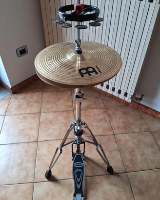 Asta Hi Hat Millenium Pro + piatti Meinl 14"