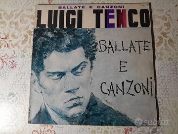 LUIGI TENCO - LP- "BALLATE E CANZONI" 