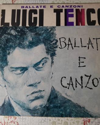 LUIGI TENCO - LP- "BALLATE E CANZONI" 