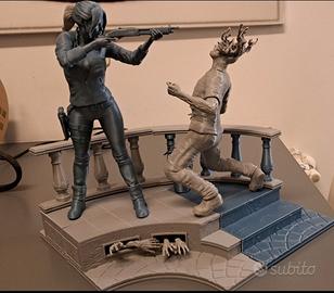 resident evil diorama stampa 3d