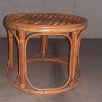 Sedia/ Sgabello in vimini e bamboo 