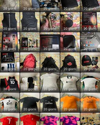 STOCK LOTTO 30 MAGLIE E VARIE