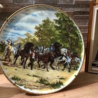 Piatto grande "The Horse Fair"- Limoges 
