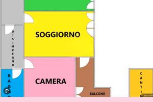 Fonte nuova - trilocale - spese comprese