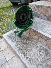 Rete in plastica da orto o cantiere