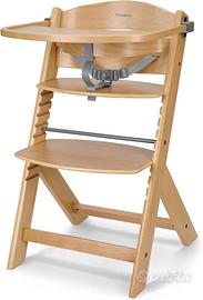Seggiolone in Legno per Bebè Regolabile fino a 35k