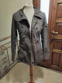 giacca trench donna grigio only XS