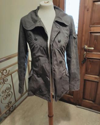 giacca trench donna grigio only XS