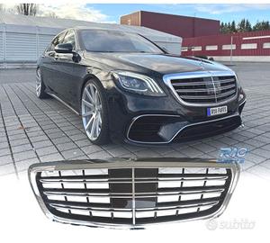 GRIGLIA MERCEDES W222 14-20CROMATA NIGHT VIEW