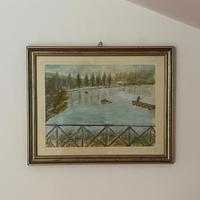 Quadro di Carlo Pietrelli acquerello su carta