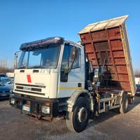 Iveco Eurocargo 180E28 CASSONE RIBALTABILE + GRU