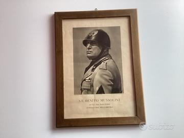 Foto di Mussolini