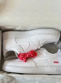 Nike Air Force 1 Low Supreme White 43