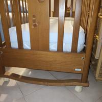 lettino con cassettone
