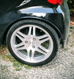 cerchi smart brabus posteriori da 17