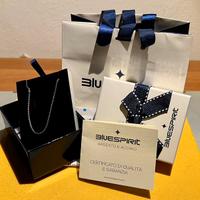 BLU SPIRIT CATENA ARGENTO 925 MAGLIA CORDA