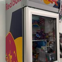 MINI FRIGORIFERO FRIDGE RED BULL FUNZIONANTE