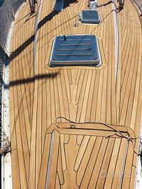 Coperte in legno teak