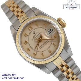 Rolex Datejust 69173 Ladies 26MM Enamel cream dial