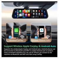 Dashcam con Telecamera specchietto 