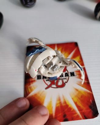 Bakugan NAGA Bianco 650G - Raro Villain Serie 1 -
