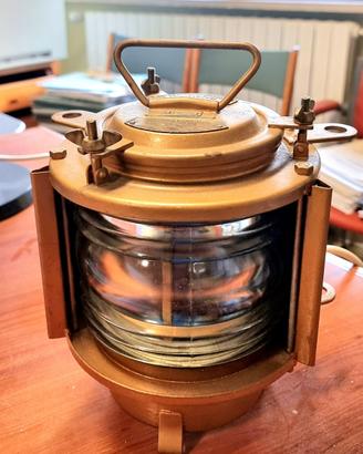 Lanterna nautica originale della DDR - ‘60 / ‘80