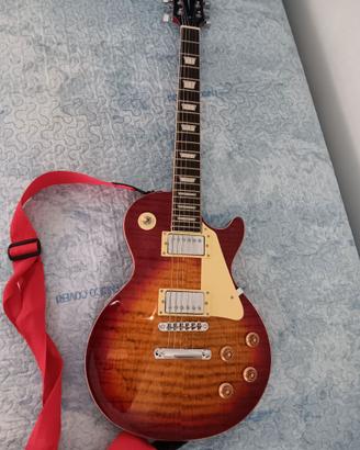 Chitarra elettrica eko vl480 aged cherry sunburst