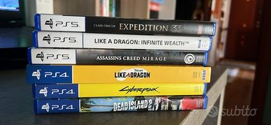 Giochi ps4 ps5