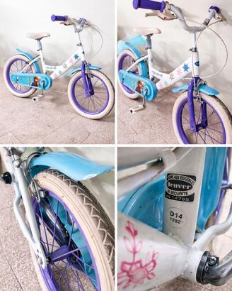 Bicicletta bimba Frozen 14” 