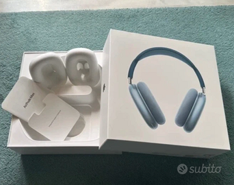 Apple AirPods Max Blue Originale Solo ScatolaVuota