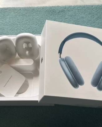 Apple AirPods Max Blue Originale Solo ScatolaVuota