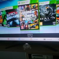 xbox 360 fat con hard disk pieno di giochi