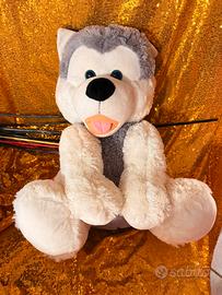 Peluche Husky come nuovo