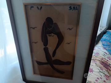 Quadro con cornice