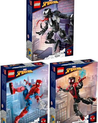 LEGO 76225 Morales 76226 Spider-Man 76230 Venom