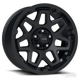 Cerchi in lega Jeep Vision Se7en 17" attaco 8x6.5"