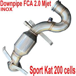 Downpipe dpf inox 200 celle 159 brera 2.0 T7k