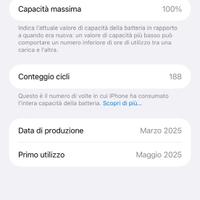 Iphone 16 Pro Max 256 giga 5 mesi di vita