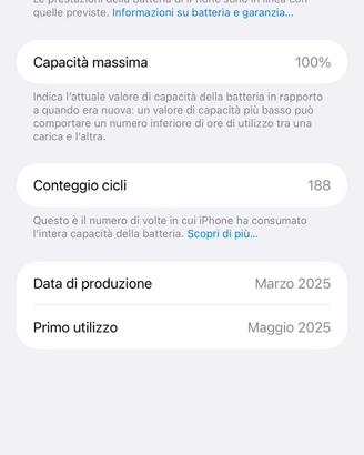 Iphone 16 Pro Max 256 giga 5 mesi di vita