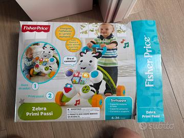 Zebra primi passi Fisher price